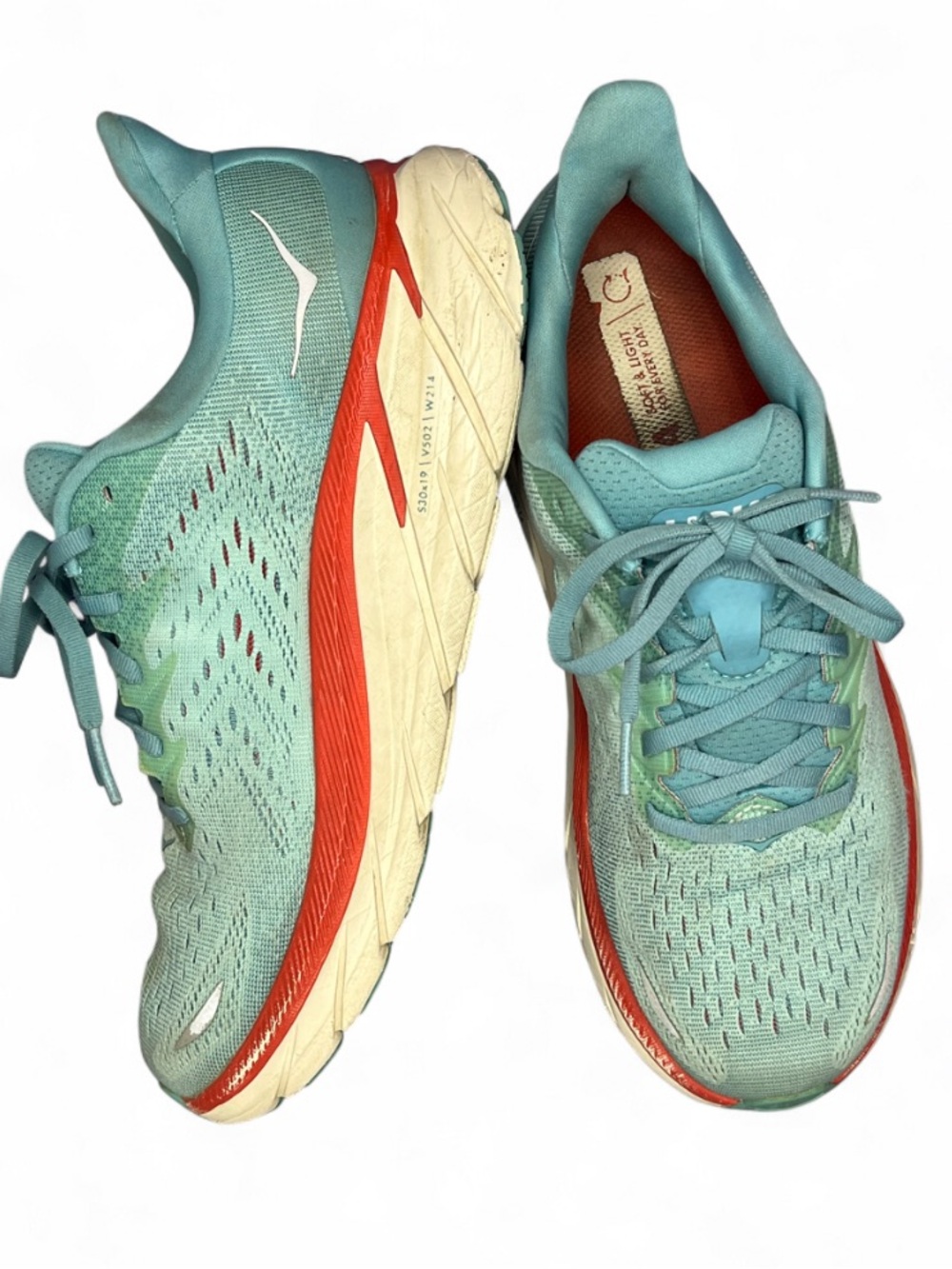 Hoka Women's BONDI 8 Outdoor Trail Running Streetwear Shoes Size 9 - UNISEX